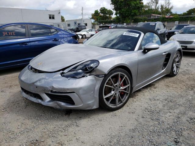 PORSCHE BOXSTER S 2017 with VIN WP0CB2A83HS240795 - Photo from auction
