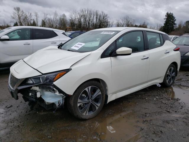NISSAN LEAF SV 2022 with VIN 1N4AZ1CVXNC554097 - Photo from auction
