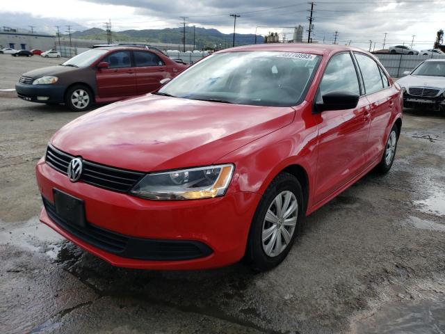 VOLKSWAGEN JETTA BASE 2013 with VIN 3VW2K7AJ6DM398057 - Photo from auction