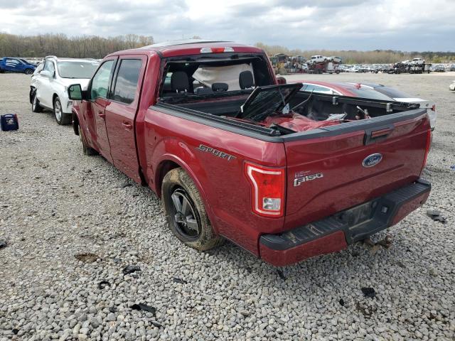 Photo 2 from auction – 2016 FORD F150 SUPER with VIN 1FTEW1CP2GFB50508