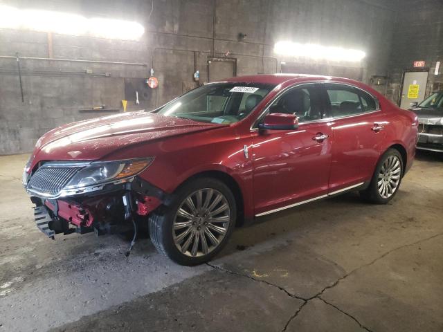 LINCOLN MKS 2015 with VIN 1LNHL9DKXFG605214 - Photo from auction