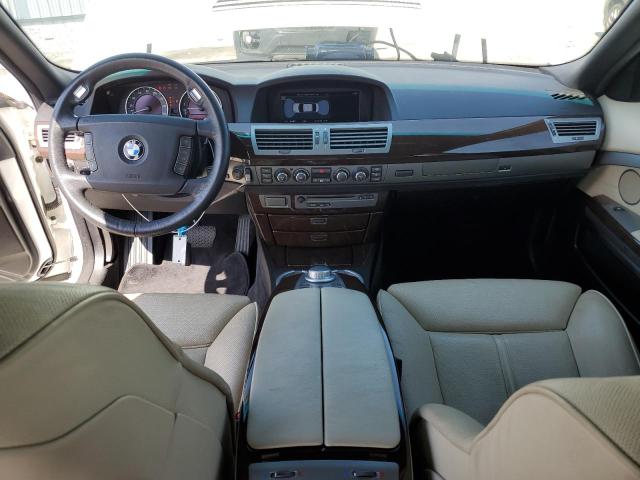 Photo 8 from auction – 2008 BMW 750 LI with VIN WBAHN835X8DT78905