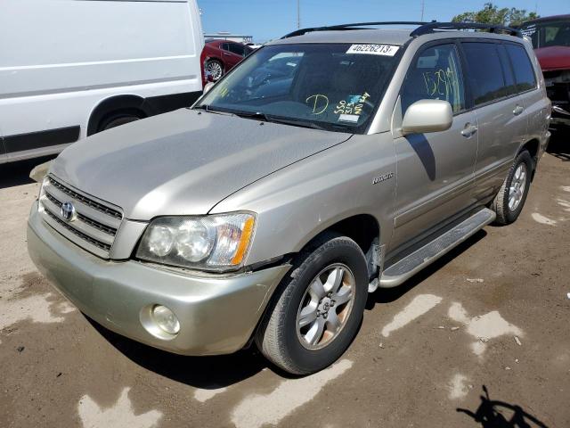 TOYOTA HIGHLANDER 2003 with VIN JTEGF21A630083580 - Photo from auction