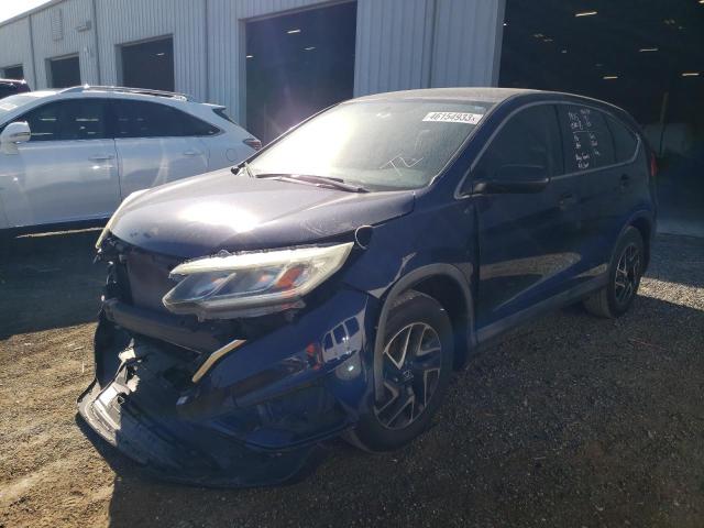 HONDA CR-V SE 2016 with VIN 5J6RM4H45GL055881 - Photo from auction