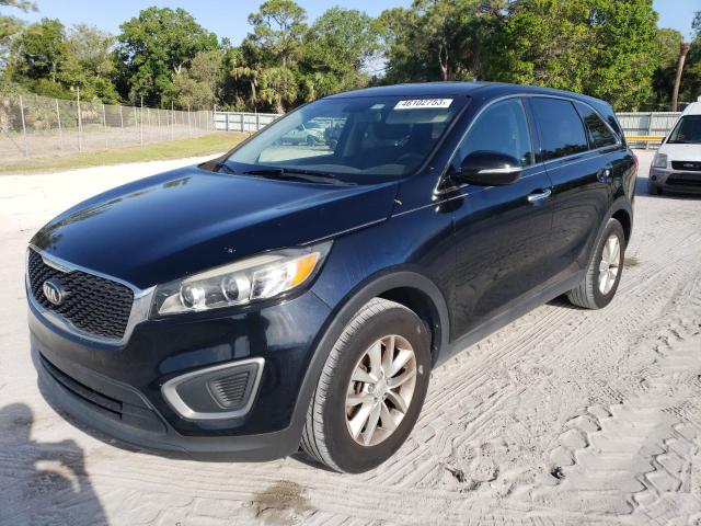 KIA SORENTO LX 2016 with VIN 5XYPG4A34GG060622 - Photo from auction