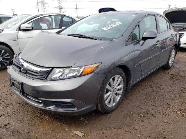HONDA CIVIC EXL 2012 with VIN 2HGFB2F96CH511297 - Photo from auction