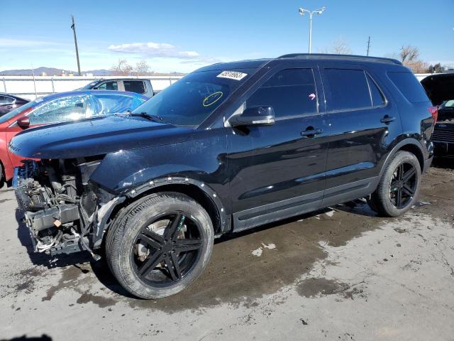 Photo 1 from auction – 2017 FORD EXPLORER S with VIN 1FM5K8GT5HGE02626