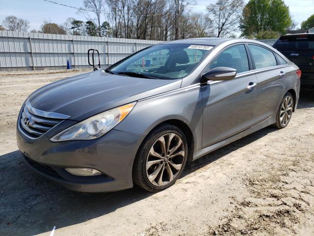 HYUNDAI SONATA SE 2014 with VIN 5NPEC4AB4EH899167 - Photo from auction