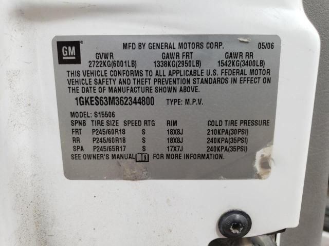 Photo 14 from auction – 2006 GMC ENVOY DENA with VIN 1GKES63M362344800