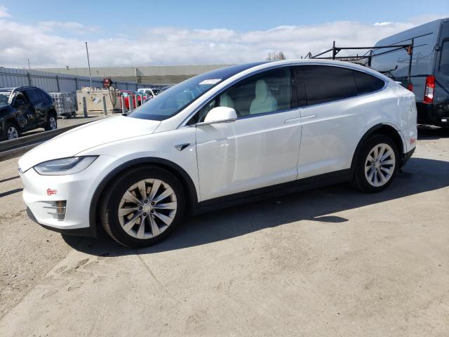 TESLA MODEL X 2017 with VIN 5YJXCBE20HF061342 - Photo from auction