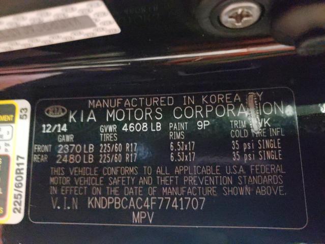 Photo 14 from auction – 2015 KIA SPORTAGE L with VIN KNDPBCAC4F7741707