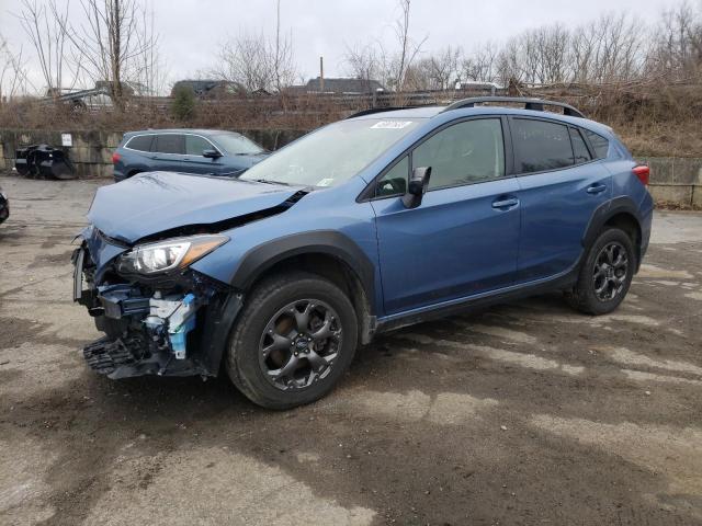 SUBARU CROSSTREK 2021 with VIN JF2GTHRC2MH301301 - Photo from auction