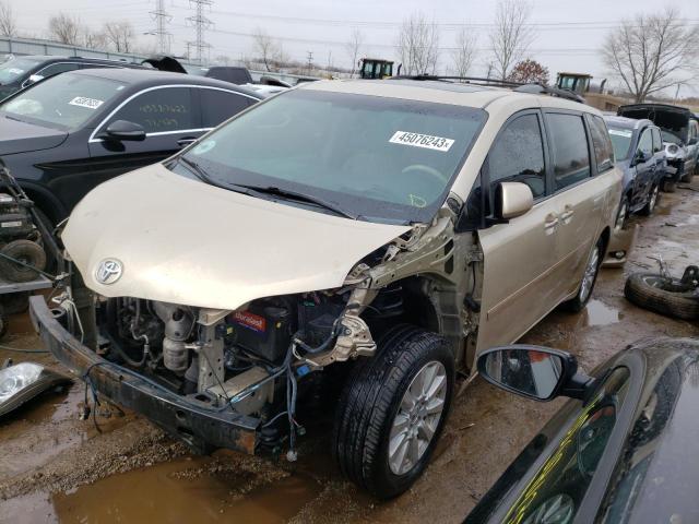 TOYOTA SIENNA XLE 2014 with VIN 5TDDK3DCXES089114 - Photo from auction