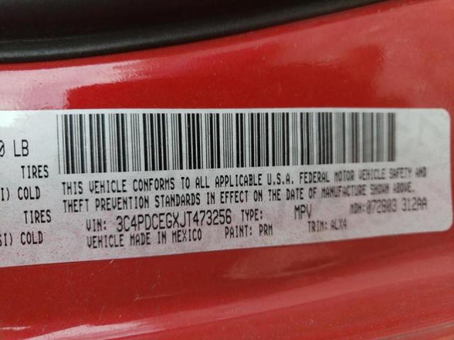 Photo 14 from auction – 2018 DODGE JOURNEY GT with VIN 3C4PDCEGXJT473256