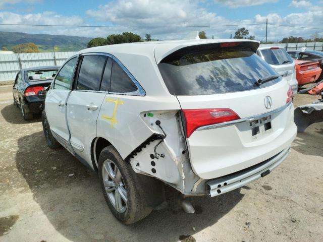 Photo 2 from auction – 2015 ACURA RDX TECHNO with VIN 5J8TB3H5XFL004154