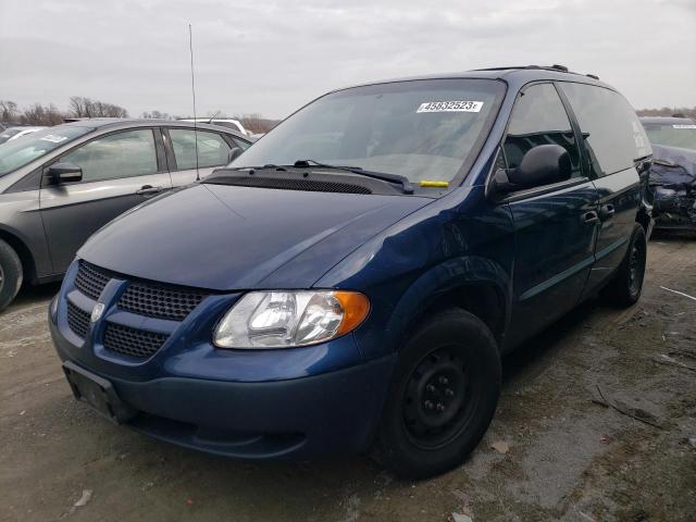 DODGE CARAVAN SE 2002 with VIN 1B4GP25392B632508 - Photo from auction