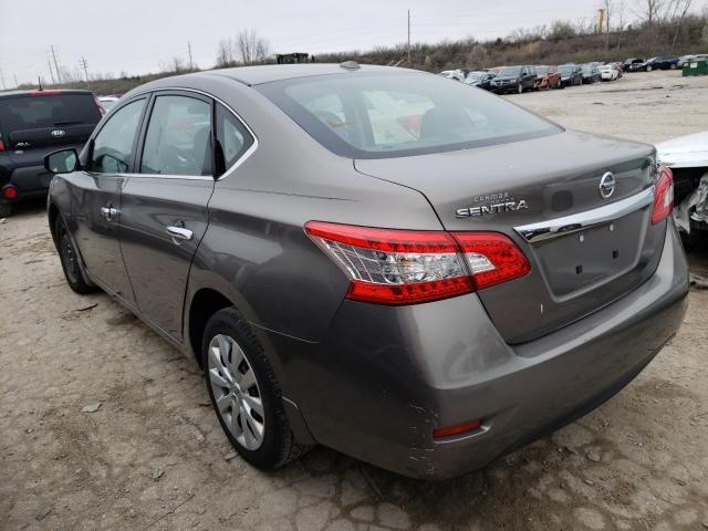 Photo 2 from auction – 2015 NISSAN SENTRA S with VIN 3N1AB7AP7FL69534
