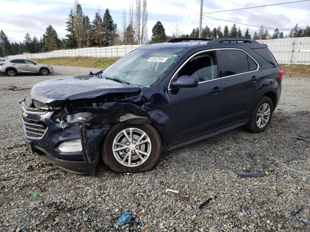 CHEVROLET EQUINOX LT 2017 with VIN 2GNFLFEKXH6328535 - Photo from auction