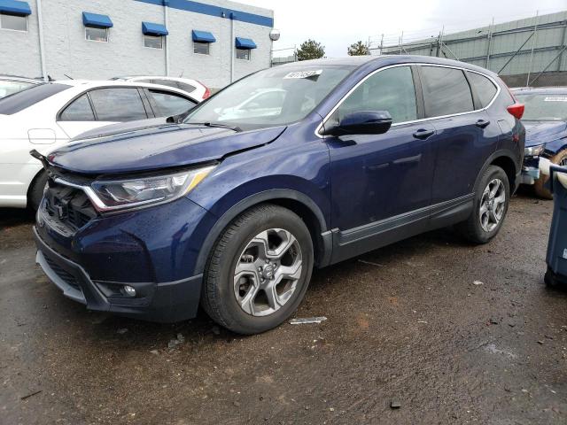 HONDA CR-V EXL 2017 with VIN 7FARW1H83HE043609 - Photo from auction