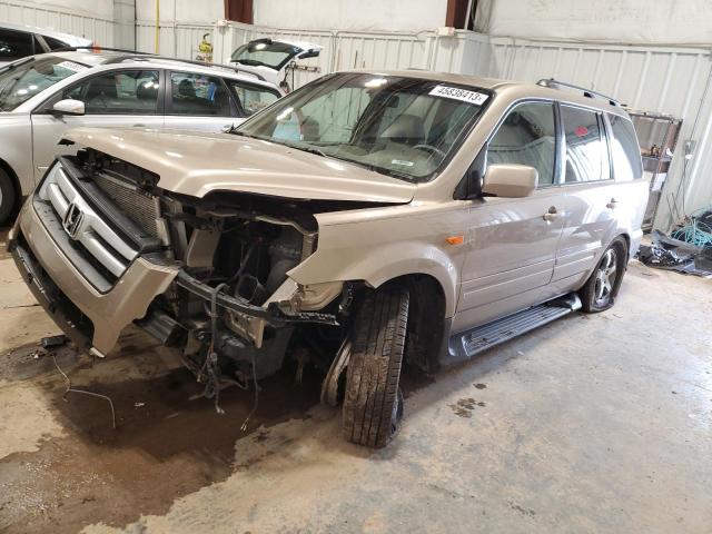 HONDA PILOT EXL 2007 with VIN 2HKYF18637H505060 - Photo from auction