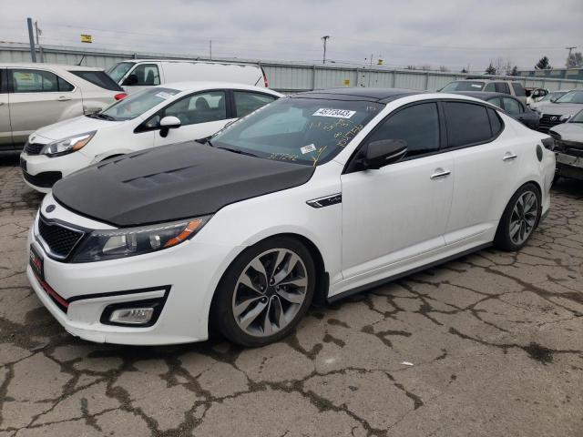 KIA OPTIMA SX 2015 with VIN 5XXGR4A61FG387292 - Photo from auction