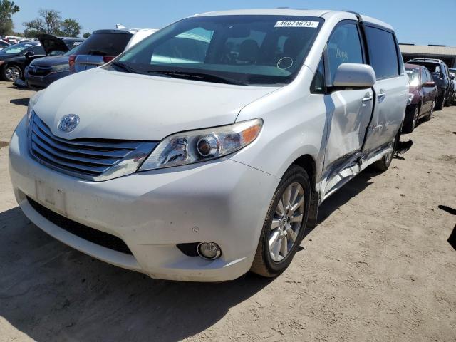 TOYOTA SIENNA XLE 2011 with VIN 5TDDK3DC7BS017525 - Photo from auction