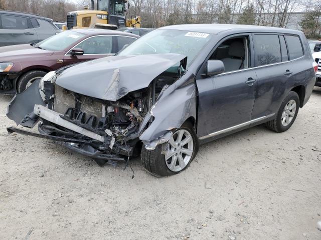 TOYOTA HIGHLANDER 2013 with VIN 5TDBK3EH6DS277984 - Photo from auction