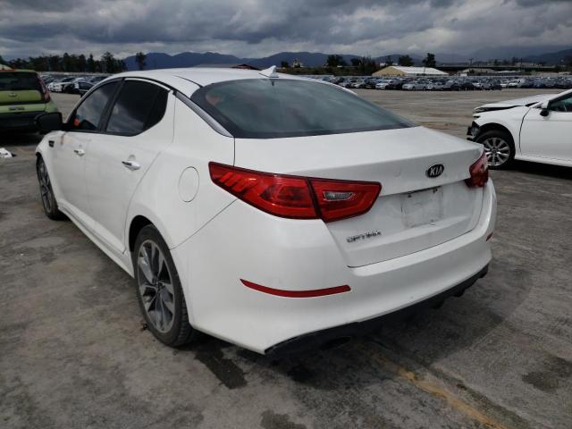Photo 2 from auction – 2015 KIA OPTIMA SX with VIN 5XXGR4A76FG430646