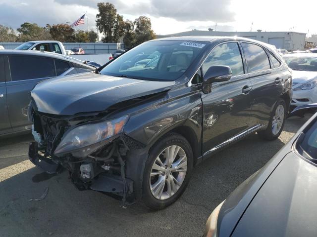 LEXUS RX 450 2010 with VIN JTJZB1BA2A2400285 - Photo from auction