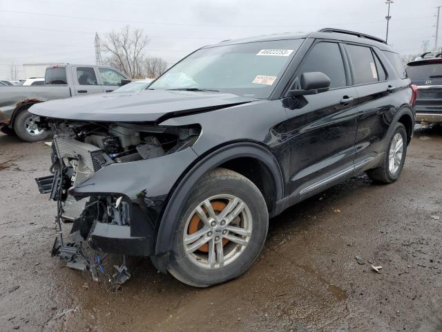 FORD EXPLORER X 2020 with VIN 1FMSK8DH3LGC78481 - Photo from auction
