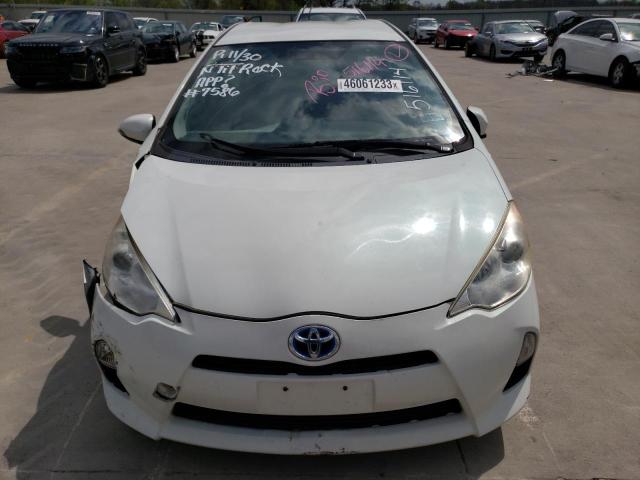 Photo 5 from auction – 2012 TOYOTA PRIUS C with VIN JTDKDTB31C1516114