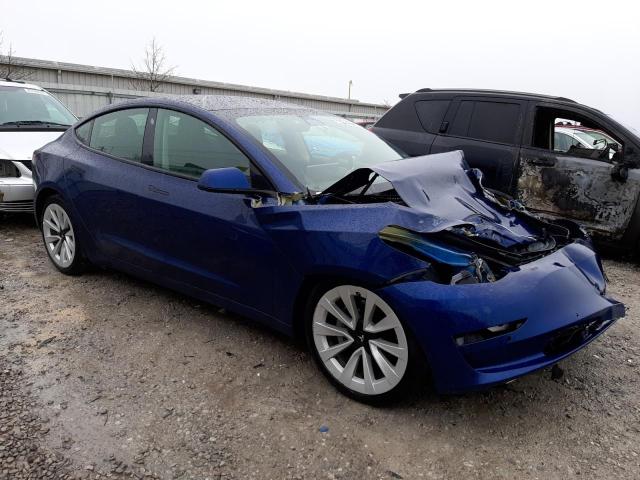 Photo 4 from auction – 2022 TESLA MODEL 3 with VIN 5YJ3E1EB2NF185630