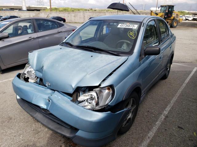 TOYOTA ECHO 2000 with VIN JTDBT1235Y0085328 - Photo from auction