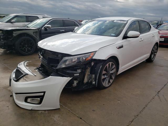 KIA OPTIMA SX 2015 with VIN 5XXGR4A68FG430140 - Photo from auction