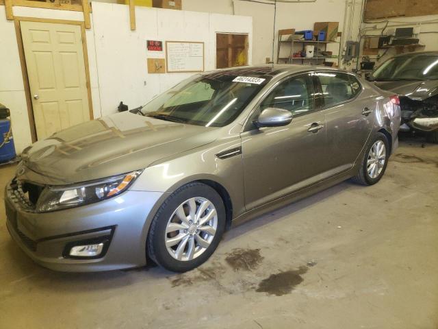 KIA OPTIMA EX 2015 with VIN 5XXGN4A75FG443030 - Photo from auction