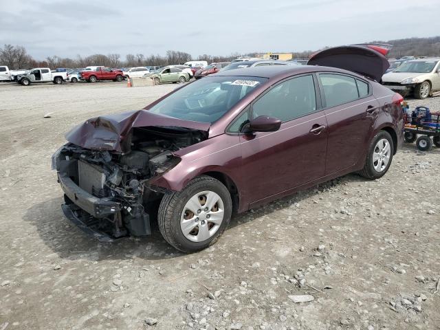 KIA FORTE LX 2017 with VIN 3KPFK4A72HE028120 - Photo from auction