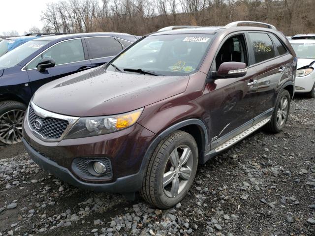 KIA SORENTO EX 2012 with VIN 5XYKUDA20CG274866 - Photo from auction