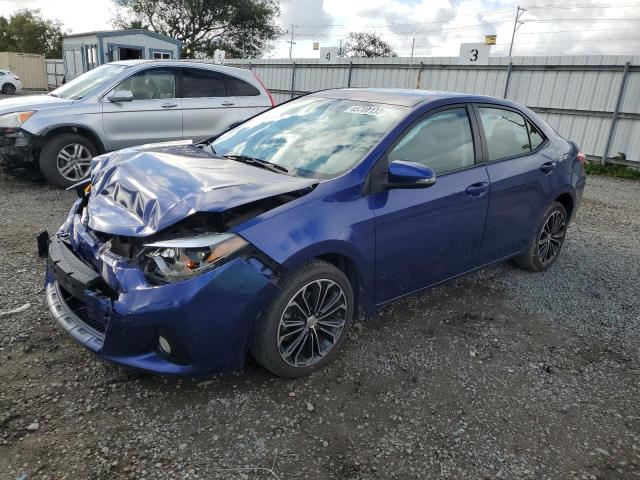 TOYOTA COROLLA L 2014 with VIN 5YFBURHE0EP004483 - Photo from auction