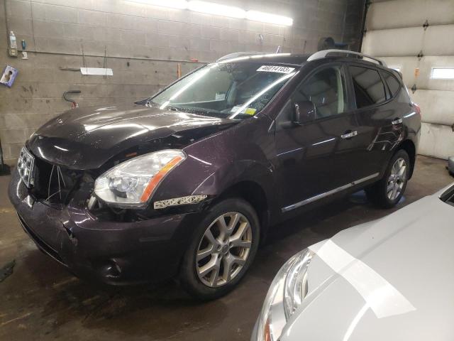 NISSAN ROGUE S 2013 with VIN JN8AS5MV1DW613107 - Photo from auction