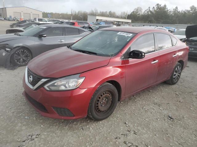 NISSAN SENTRA S 2017 with VIN 3N1AB7AP7HY401522 - Photo from auction