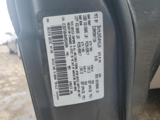 Photo 14 from auction – 2004 CHRYSLER PACIFICA with VIN 2C8GF68484R524594