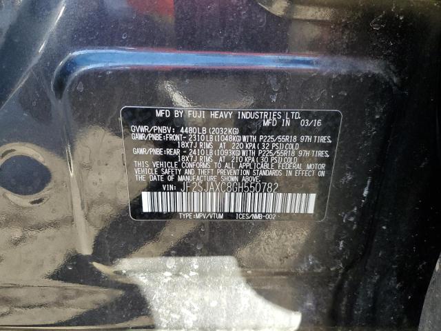 Photo 14 from auction – 2016 SUBARU FORESTER 2 with VIN JF2SJAXC8GH550782