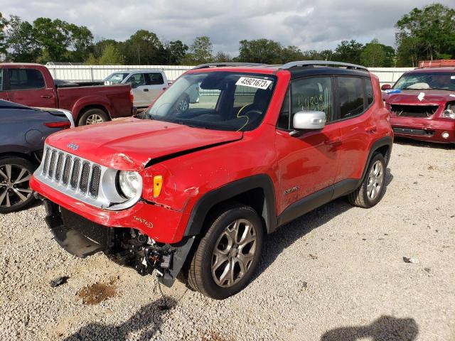 JEEP RENEGADE L 2016 with VIN ZACCJBDT8GPC69636 - Photo from auction