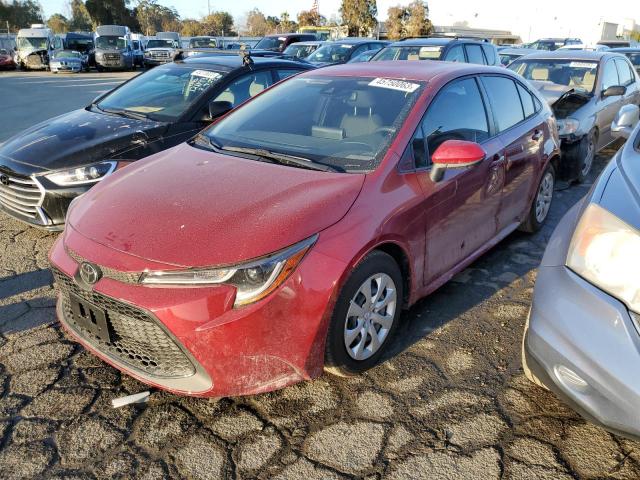 TOYOTA COROLLA LE 2022 with VIN JTDEPMAE5NJ232341 - Photo from auction