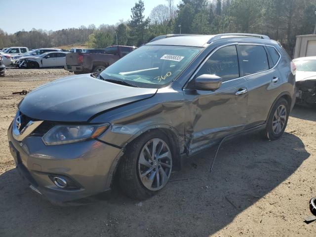 NISSAN ROGUE S 2016 with VIN 5N1AT2MTXGC735570 - Photo from auction