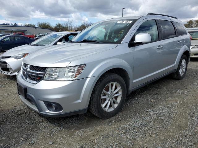 DODGE JOURNEY SX 2013 with VIN 3C4PDCBG2DT618833 - Photo from auction