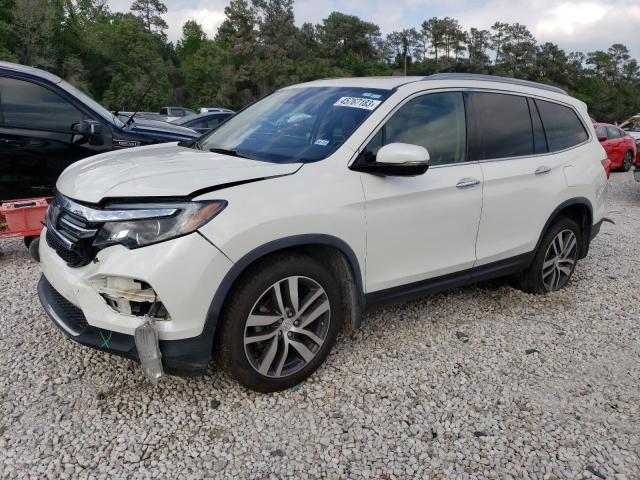HONDA PILOT ELIT 2017 with VIN 5FNYF6H05HB061687 - Photo from auction