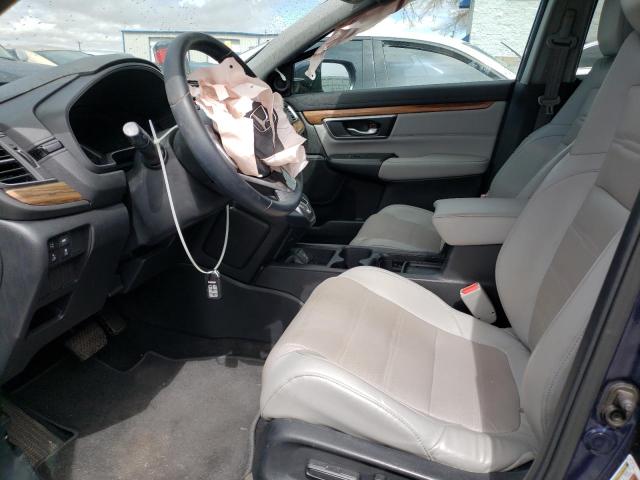 Photo 7 from auction – 2017 HONDA CR-V EXL with VIN 7FARW1H83HE043609
