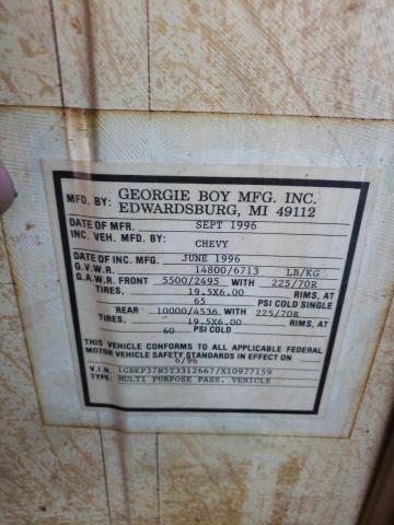Photo 10 from auction – 1997 GEOR PURSUIT with VIN 1GBKP37N5T3312667