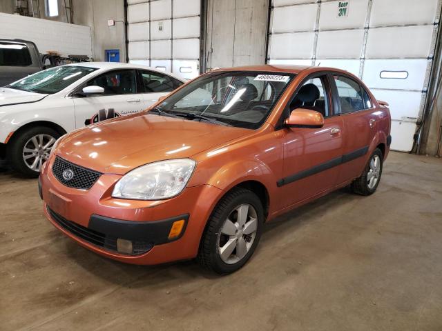 KIA RIO BASE 2008 with VIN KNADE123X86416921 - Photo from auction